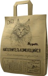 Наполнитель для туалета Mypets Без запаха (5л)