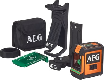 Лазерный нивелир AEG Powertools CLG220-K 4935472254 (с магнитным и потолочным кронштейнами)