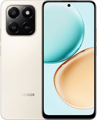 Телефон HONOR X7d LGN-LX1 6GB/128GB международная версия (пустынное золото)