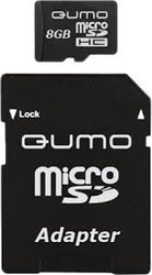 Карта памяти QUMO microSDHC (Class 10) 8GB (QM8GMICSDHC10)