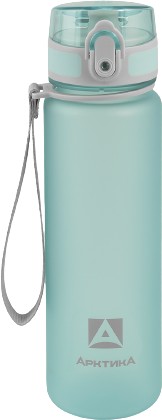 Бутылка для воды Арктика 720-500-CNM 500мл (голубой)
