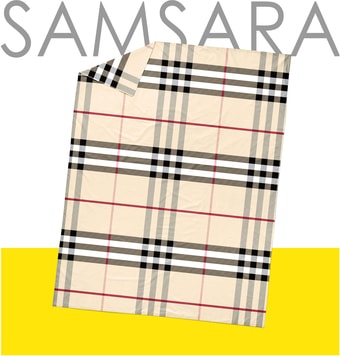 Постельное белье Samsara Burberry 145Пр-12 145x220