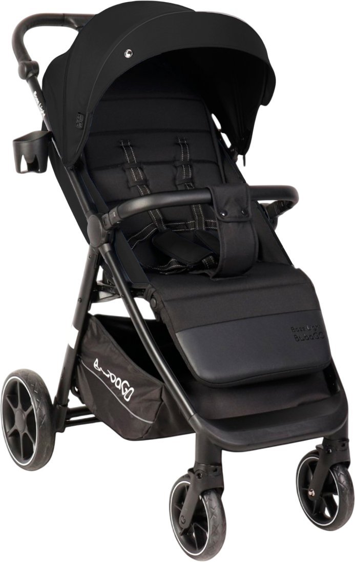 Коляска прогулочная «книга» Bubago Model Bass Light BG 137-5 (черный)