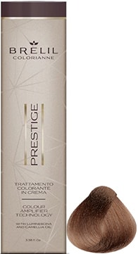Крем-краска для волос Brelil Professional Colorianne Prestige 8/21 холодный светлый блондин