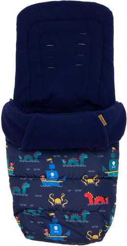 Вкладыш для прогулочного блока Cosatto Footmuff (sea monsters)