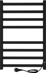 Полотенцесушитель ProHeat Quadro 50x80 (термостат + таймер, черный муар)