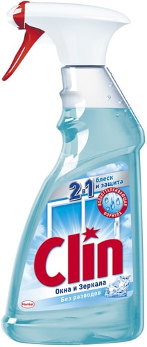 Средство для окон и зеркал Clin Окна и Зеркала Кристалл 0.5 л