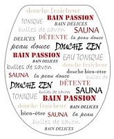 Сиденье для унитаза Bisk Yucca Foto 05014 (слова)