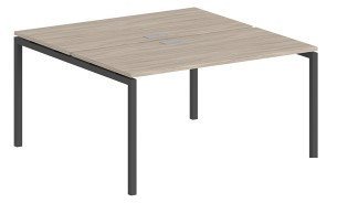 Стол Norden 160x143.8x75 SG.246.OL.44.AN (антрацит/дуб светлый)