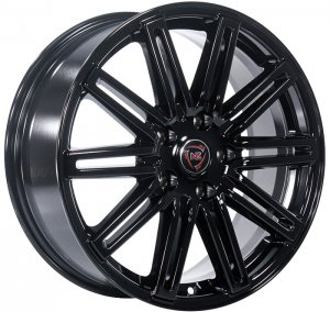 Литые диски NZ R-01 17x7" 4x100мм DIA 60.1мм ET 41мм Black