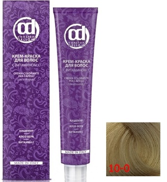 Крем-краска для волос Constant Delight Crema Colorante с витамином С 10/0