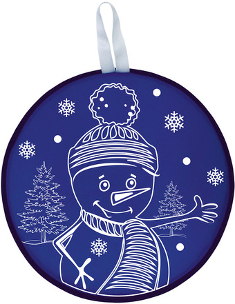 Ледянка Mega Toys МТ11217 40.5 см (темно-синий)