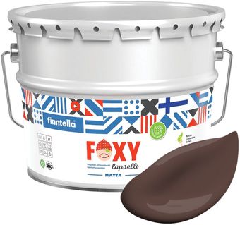 Краска Finntella Foxy Lapselli Matte Juuri F-50-1-9-FL226 9 л (коричневый)