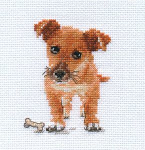 Набор для вышивания Алиса Щенок 0-168