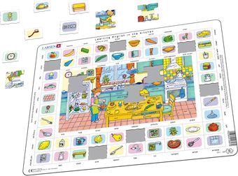 Пазл Larsen Изучаем английский 1 EN1
