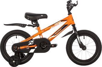 Детский велосипед Novatrack Juster 14 2023 145JUSTER.OR23 (оранжевый)