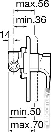 Смеситель Roca Thesis 5A2250C00