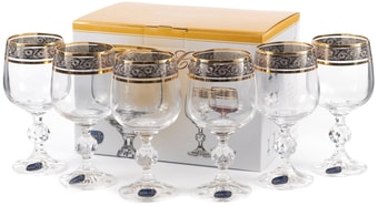 Набор бокалов для вина Bohemia Crystal Claudia 40149/43249/230