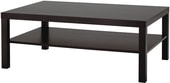 Журнальный столик Ikea Лакк (черный/коричневый) 104.460.67