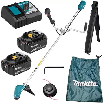 Триммер Makita DUR190URT3 (с 2-мя АКБ)