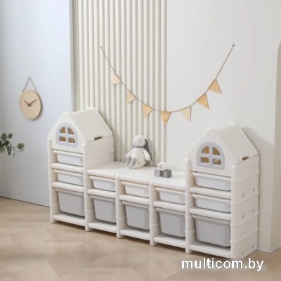 Комод UNIX kids Grey PTSTW4GRY (4 ящика)