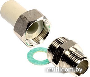 Фитинг Wavin Ekoplastik Переход с наруж. резьб. 25х3/4'' SSHE02525X