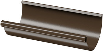 Кровля Docke Stal Premium Желоб полукруглый 125 3 м (каштан 8017)