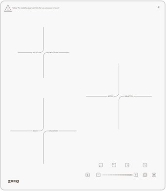 Варочная панель ZorG INO45 white