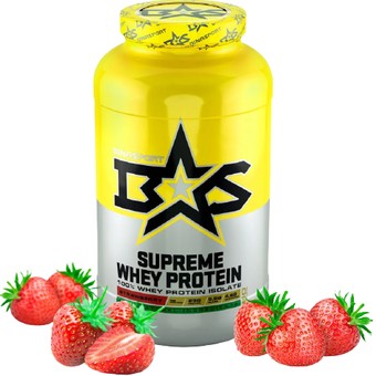 Протеин Binasport Supreme Whey Protein (1300г, клубника)