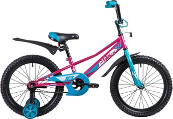 Детский велосипед Novatrack Valiant 18 2019 183VALIANT.RD9 (сиреневый/голубой)