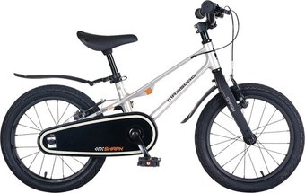 Детский велосипед Maxiscoo Shark Sport 16 2025 MSC-SH1642 (серый жемчуг, разобранный)