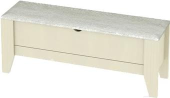 Банкетка Заречье Ливадия Вл10 Weave светлый