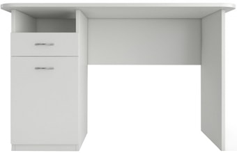 Письменный стол Domus СП007 (левый, белый)