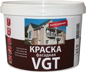 Краска VGT ВД-АК-1180 Фасадная Белоснежная (1.5 кг)
