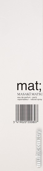 Masaki Matsushima Mat; EdP (40 мл)