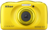 Фотоаппарат Nikon Coolpix W100 (желтый)