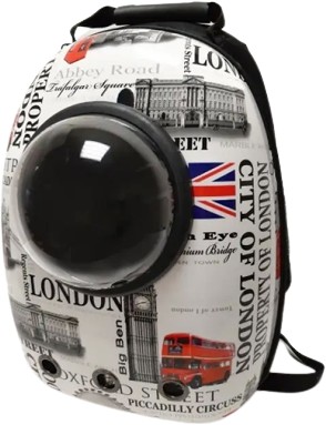 Рюкзак-переноска For Friends SpaceX London (белый)
