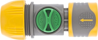 Коннектор Palisad быстросъемный универсальный 1/2-3/4 с переключателем 66254