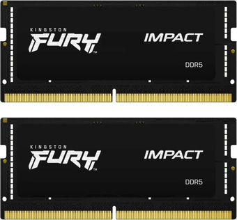Оперативная память Kingston FURY Impact 2x16 ГБ DDR5 4800 МГц KF548S38IBK2-32