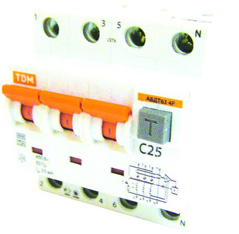 Дифференциальный автомат TDM Electric SQ0202-0023