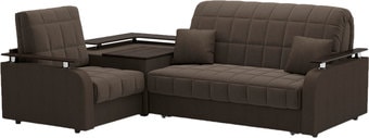 Угловой диван Moon Trade Карина 044 002938 (левый, коричневый)