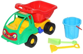 Набор игрушек для песочницы Полесье Самосвал Муравей №57 3195