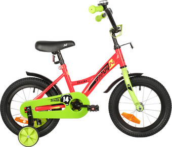 Детский велосипед Novatrack Butterfly 14 2023 147BUTTERFLY.WVL23 (белый/фиолетовый)
