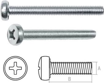 Набор винтов ЕКТ B008087 (50 шт)