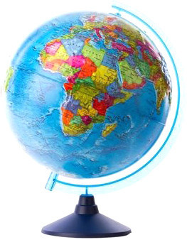 Школьный глобус Globen Политический рельефный Ке013200230