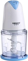 Измельчитель Delta Lux DL-7418 (белый/голубой)