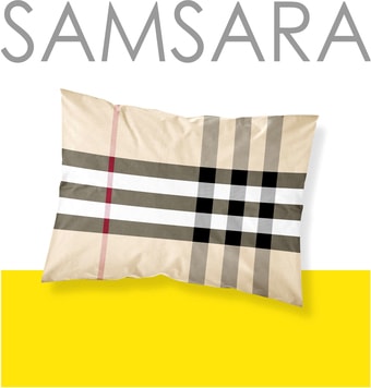 Постельное белье Samsara Burberry 5070Н-12 50x70