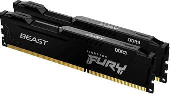 Оперативная память Kingston FURY Beast 2x8GB DDR3 PC3-12800 KF316C10BBK2/16