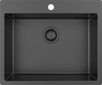 Кухонная мойка ZorG ZRN 5060 Premium PVD Gunblack