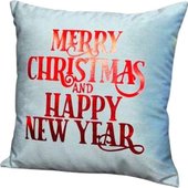 Постельное белье Matex Xmas 38-726 (светло-синий/красный/серо-синий)